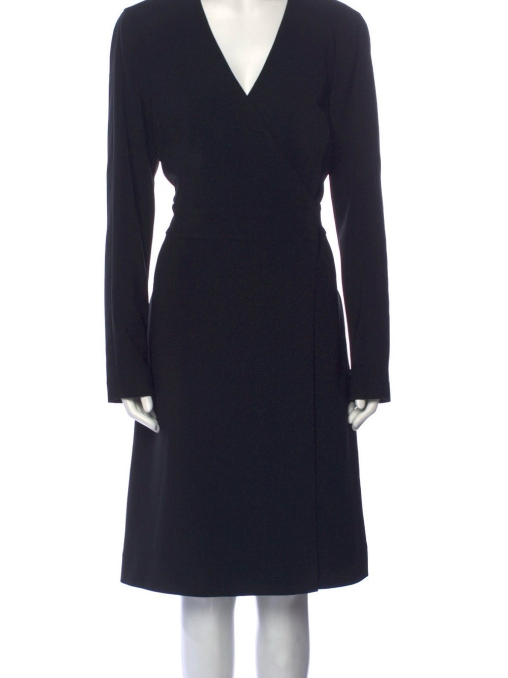 Diane von Furstenberg Wrap Dress
Black Long-Sleeve